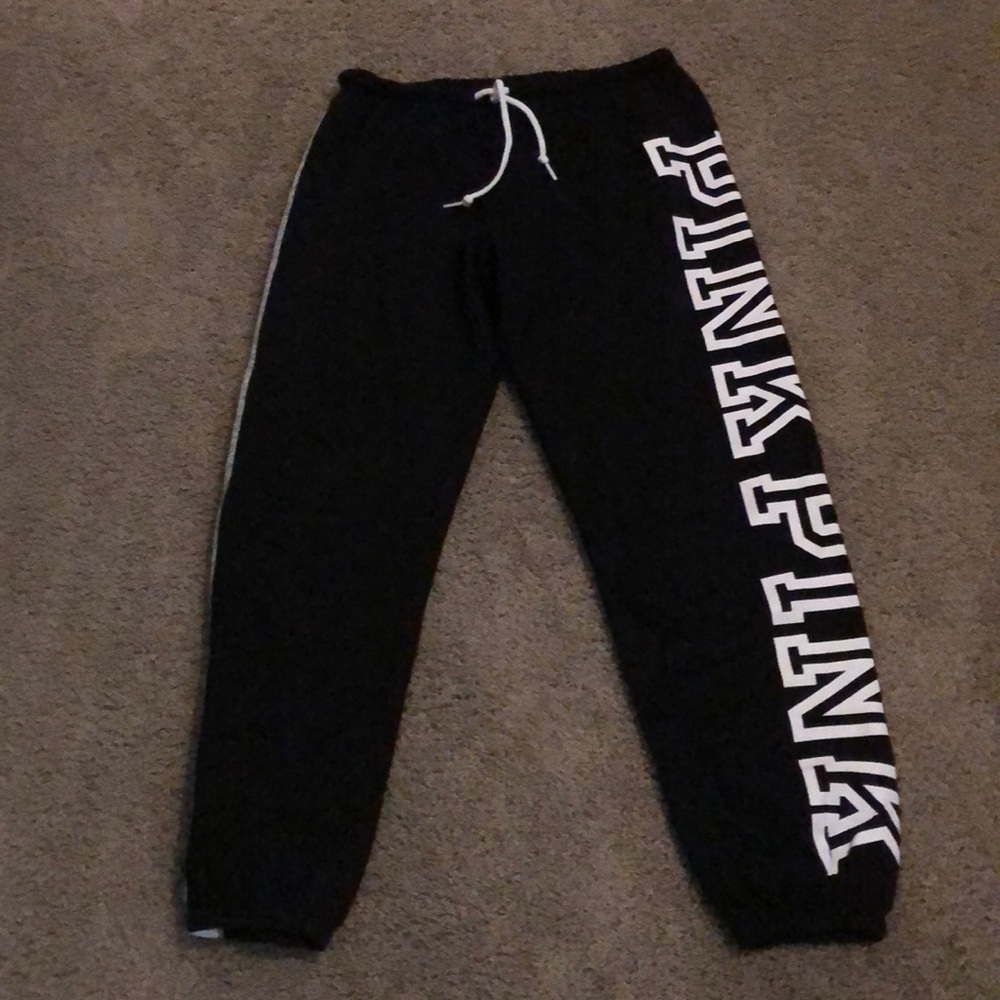 Pink Victoria Secret sweat pants